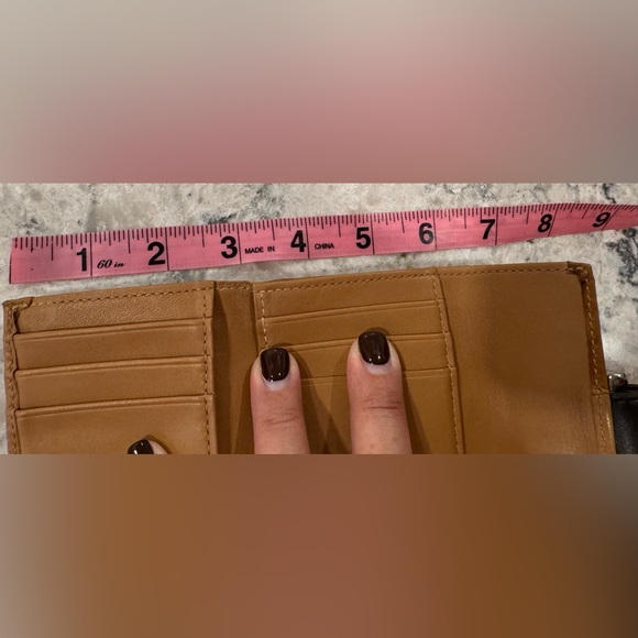 Vintage Coach Soho Flap Brown Wallet Rare Y2K - Picture 6 of 11